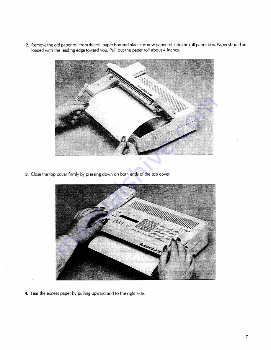 Murata F-20 Operating Instructions Manual Download Page 13