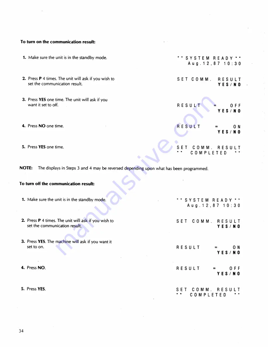 Murata F-20 Operating Instructions Manual Download Page 40