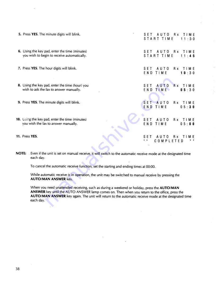 Murata F-20 Operating Instructions Manual Download Page 44