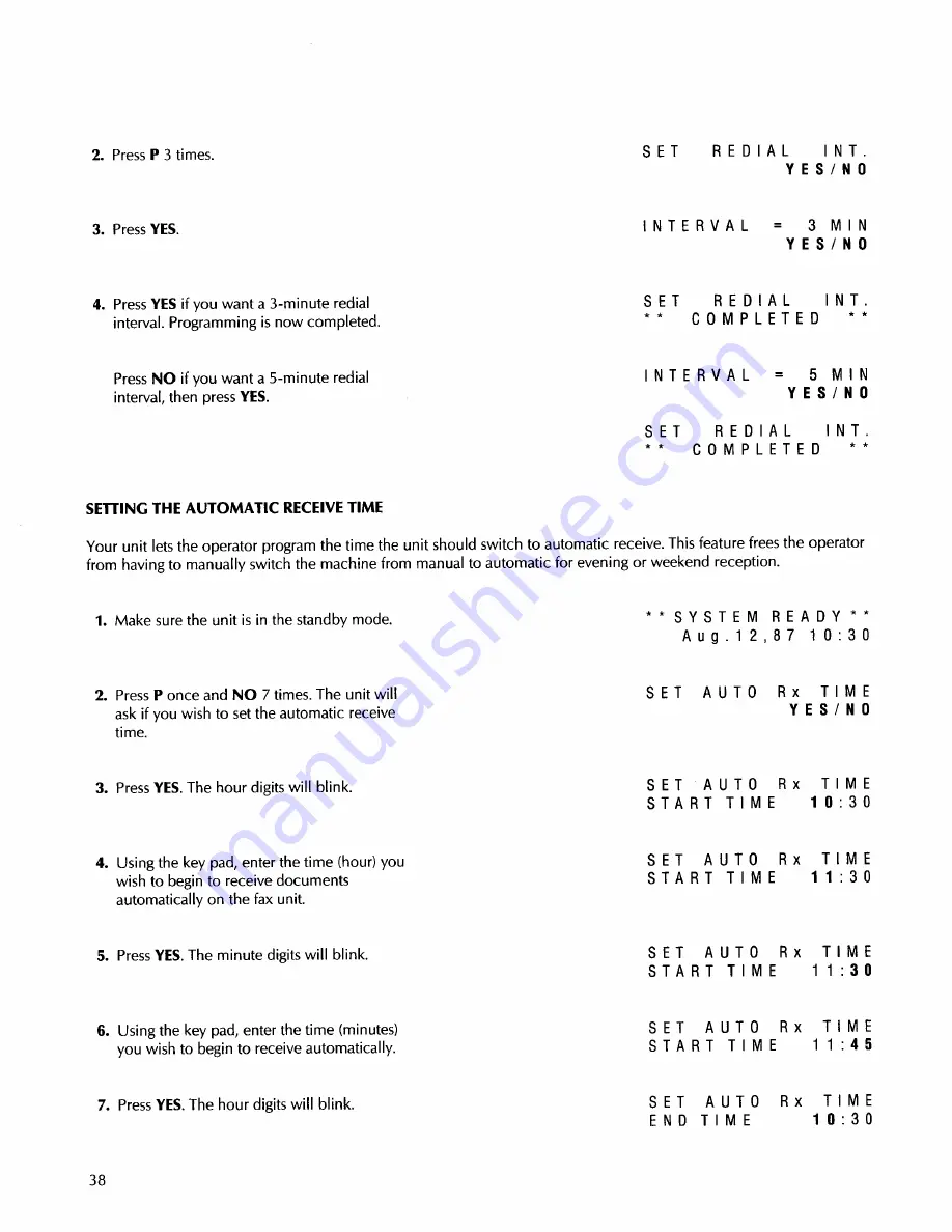 Murata F-30 Operating Instructions Manual Download Page 46