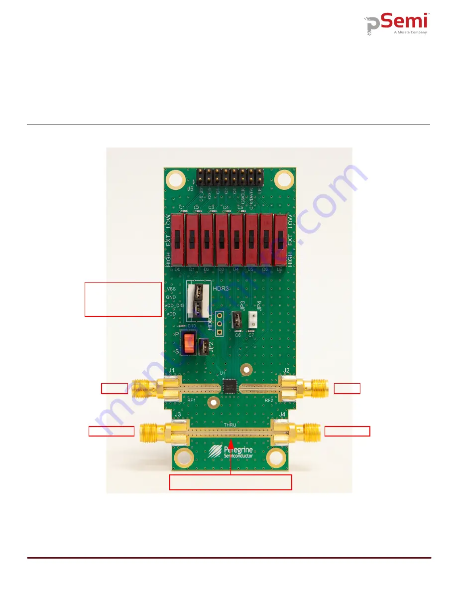 Murata PSemi PE43650 Скачать руководство пользователя страница 14