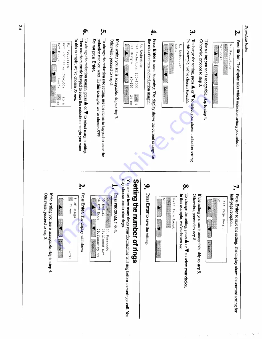 Muratec MFX-2000 Operating Instructions Manual Download Page 40