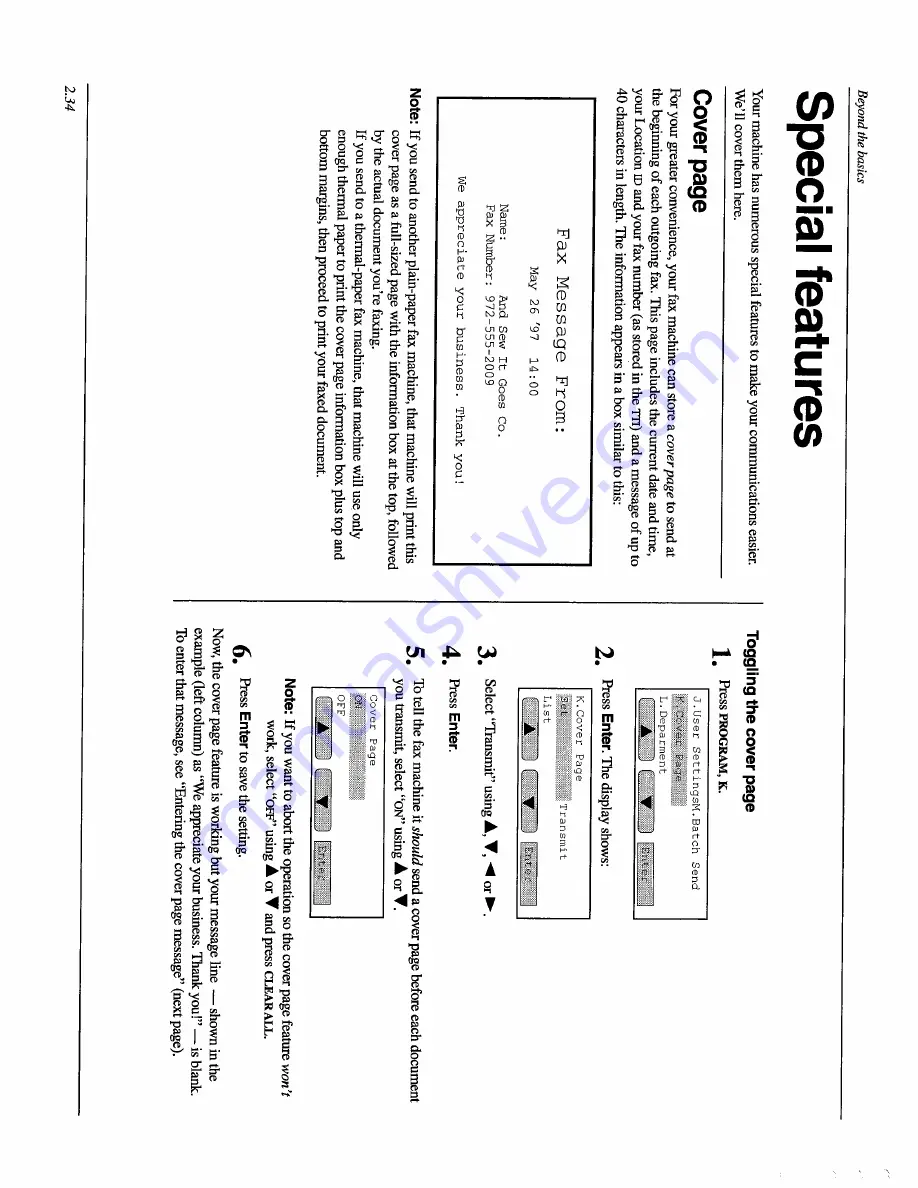 Muratec MFX-2000 Operating Instructions Manual Download Page 70