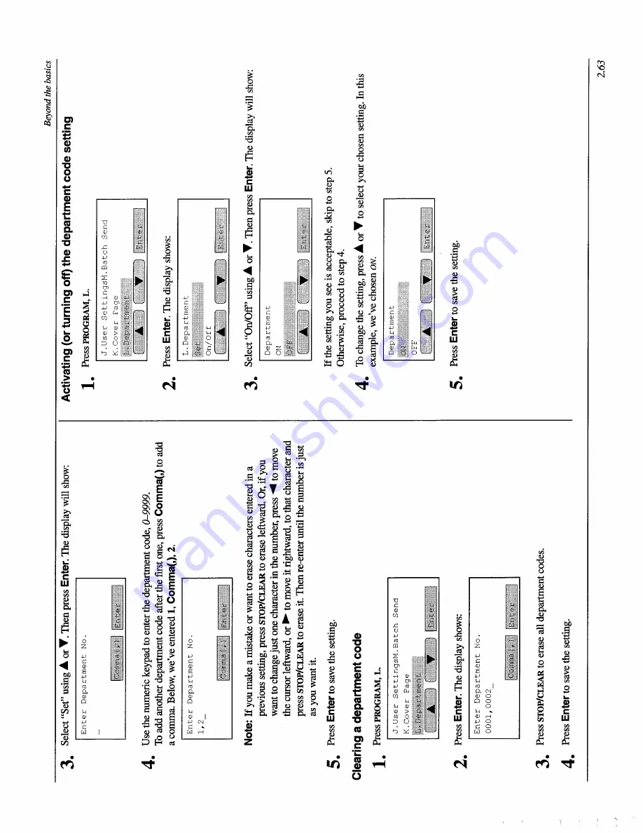 Muratec MFX-2000 Operating Instructions Manual Download Page 99