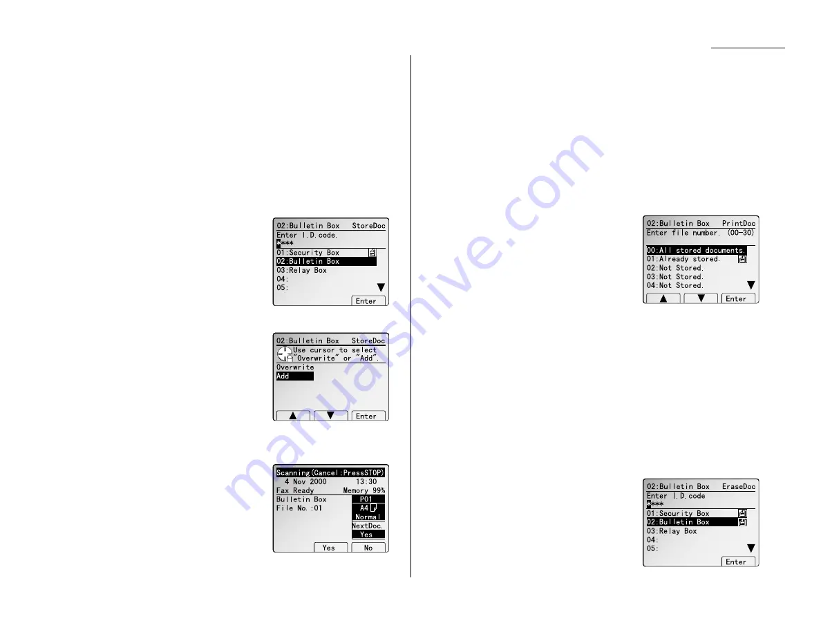 Muratec MFX-2500 Operating Instructions Manual Download Page 55