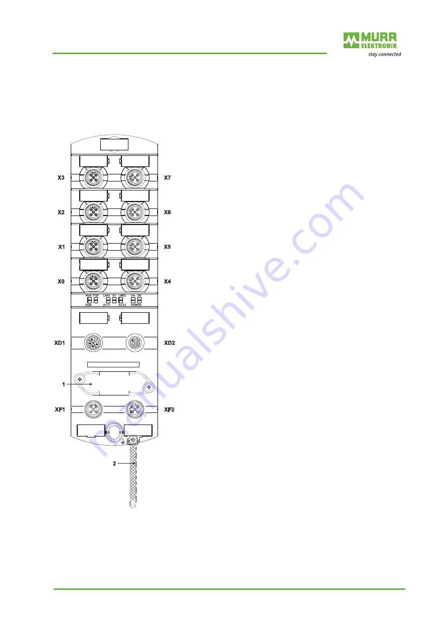 Murr Elektronik Impact67 DIO12 DIO4 M12L 4P Manual Download Page 22