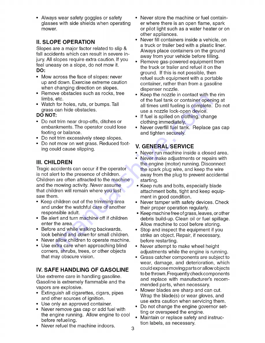 Murray 201012X83E Operator'S Manual Download Page 3