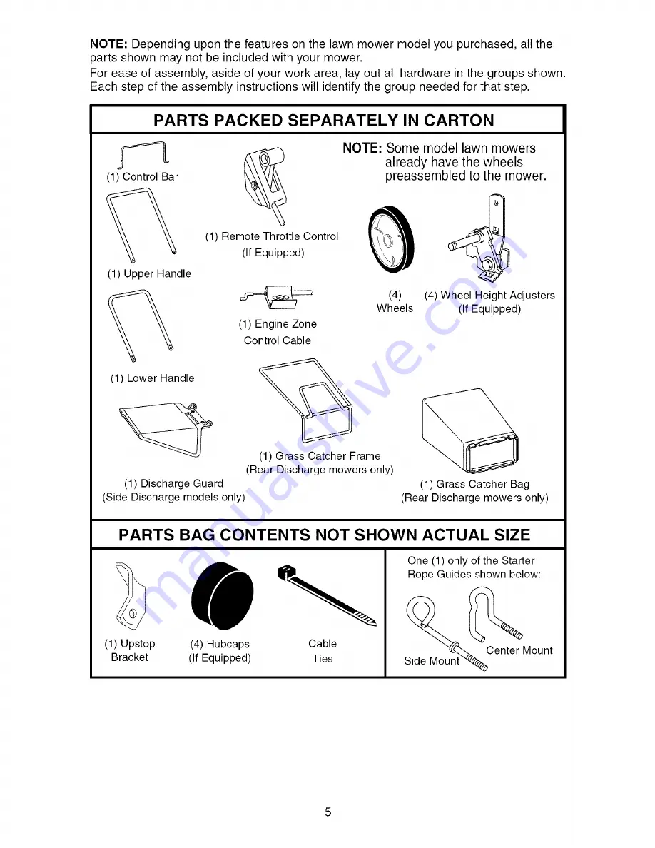 Murray 201012X83E Operator'S Manual Download Page 5