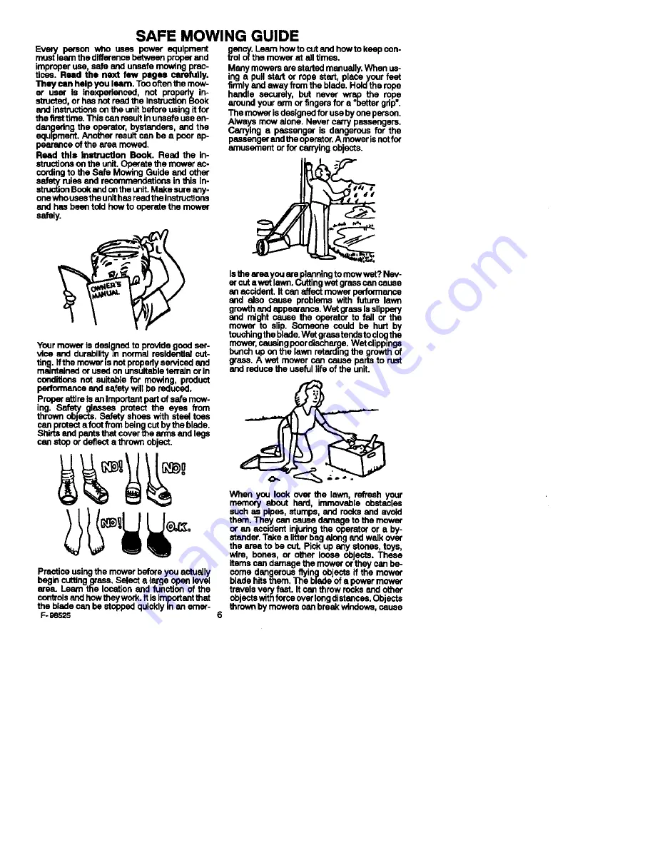 Murray 20456X9A Instruction Book Download Page 6