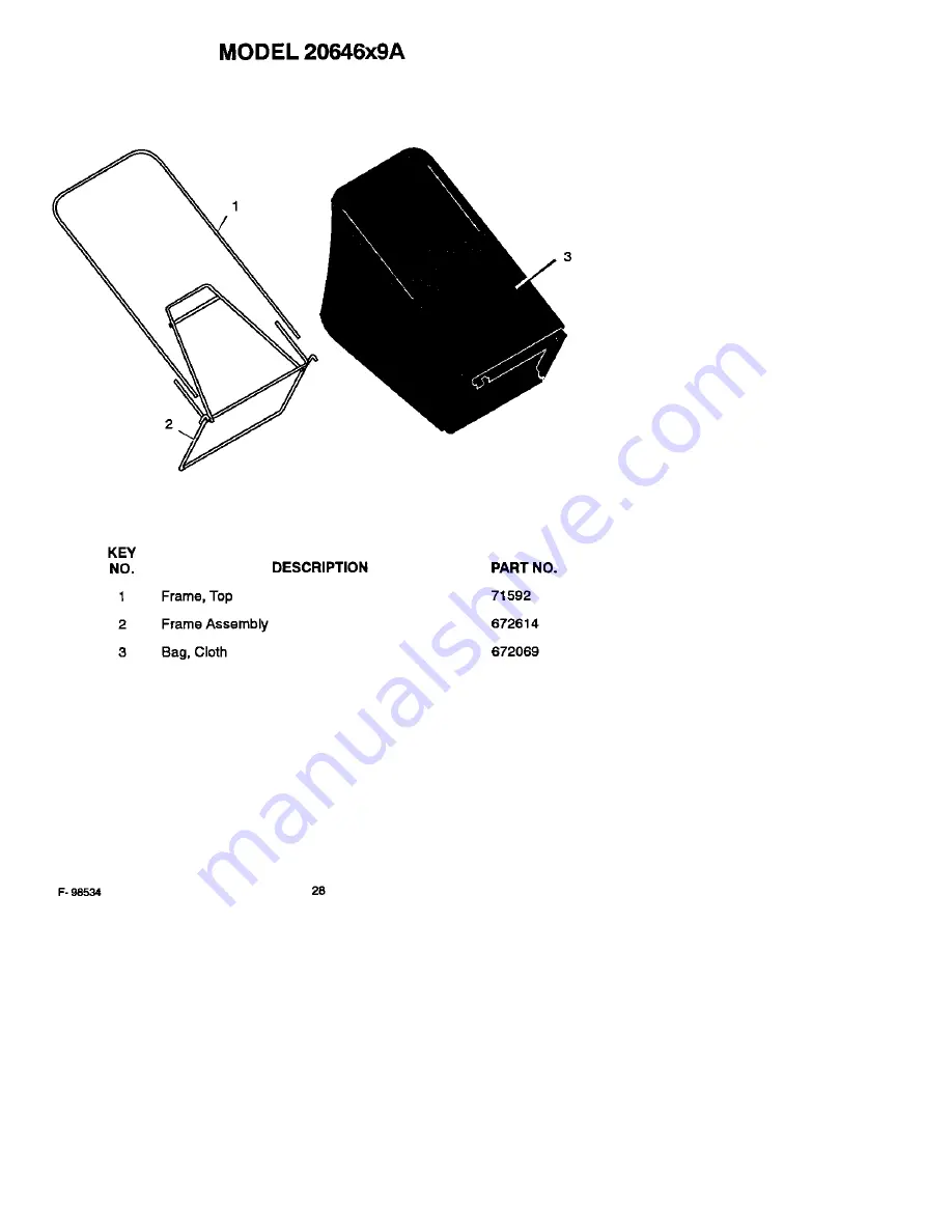 Murray 20646X9A Instruction Book Download Page 28