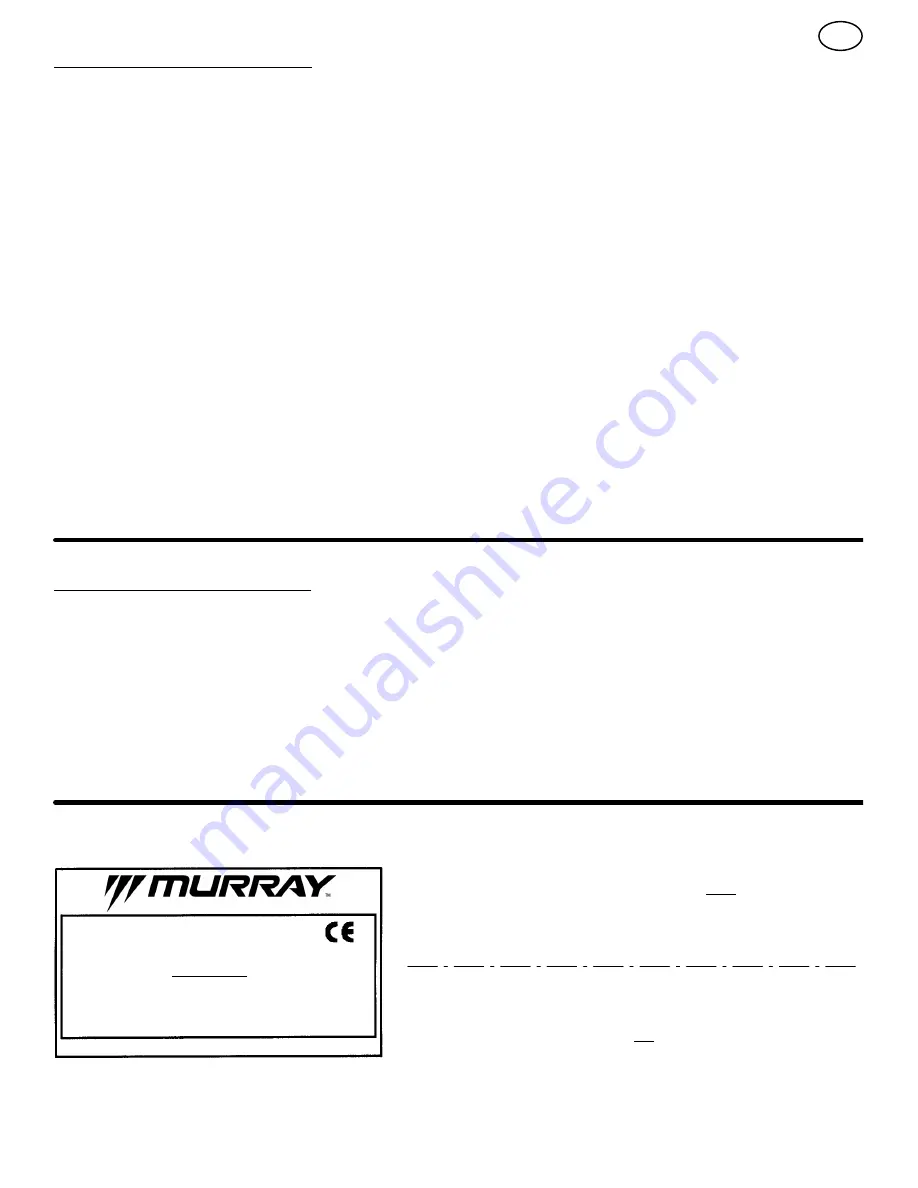 Murray 207610x52A Instruction Book Download Page 49