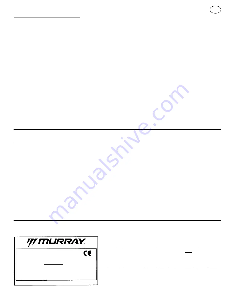 Murray 405011x52A Instruction Book Download Page 73