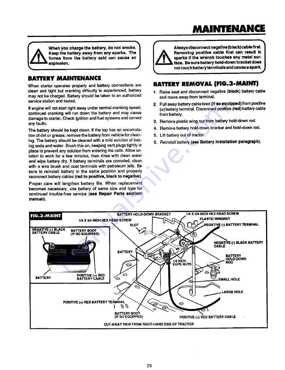 Murray G4618000 Operator'S Manual Download Page 23