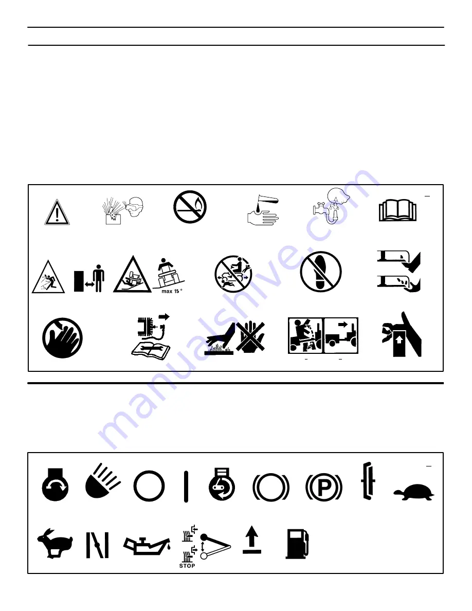 Murray SELECT 309000x8NA Safety, Assembly, Operating And Maintenance Instructions Download Page 9