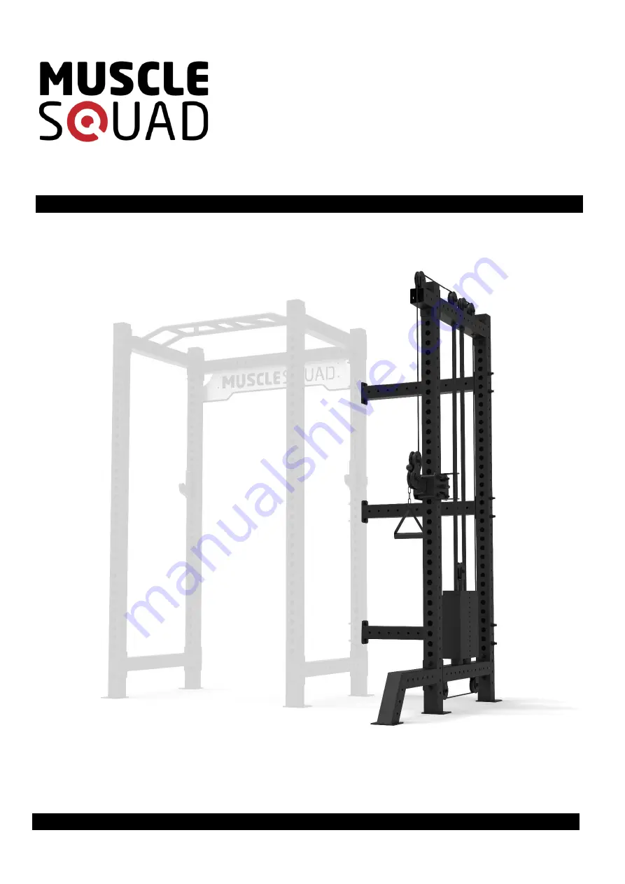 MuscleSquad Phase 3 Cable Assembly & User Manual Download Page 1