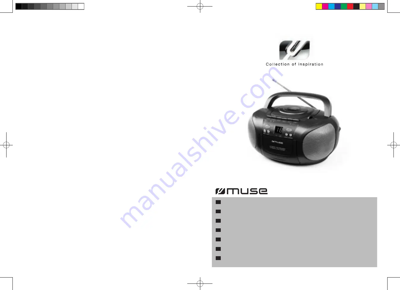 Muse M-18 RDC User Manual Download Page 1