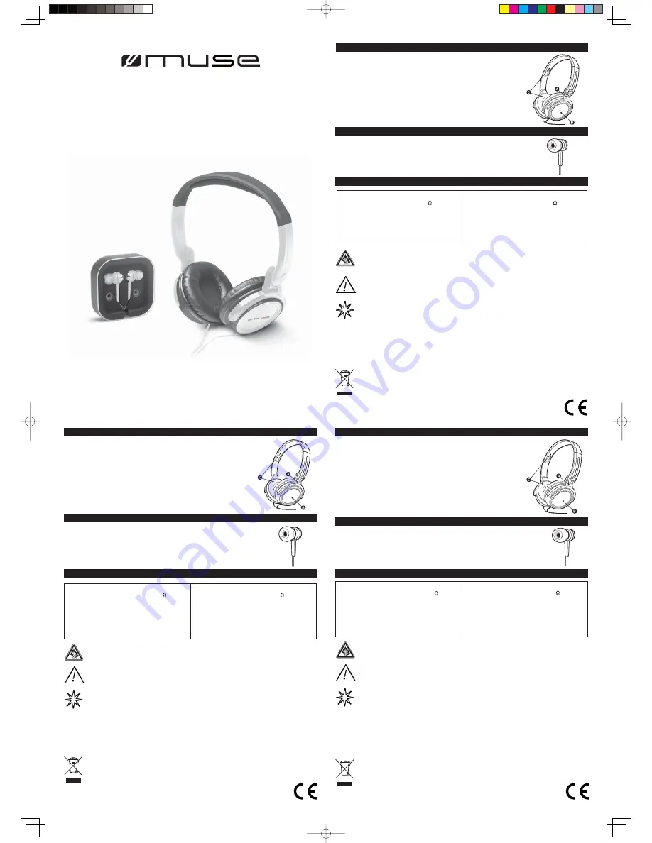 Muse M-200 CFW User Manual Download Page 1