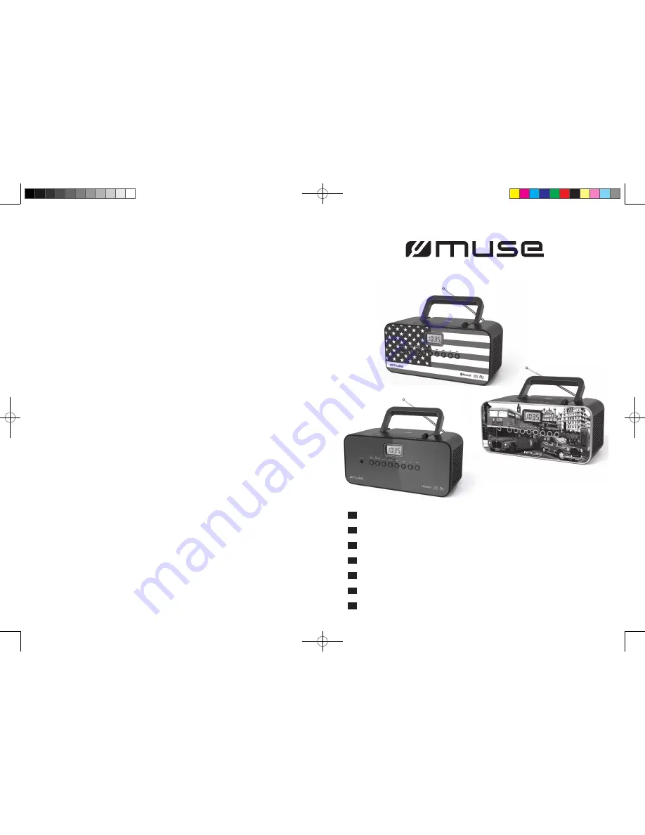 Muse M-22 BT User Manual Download Page 1