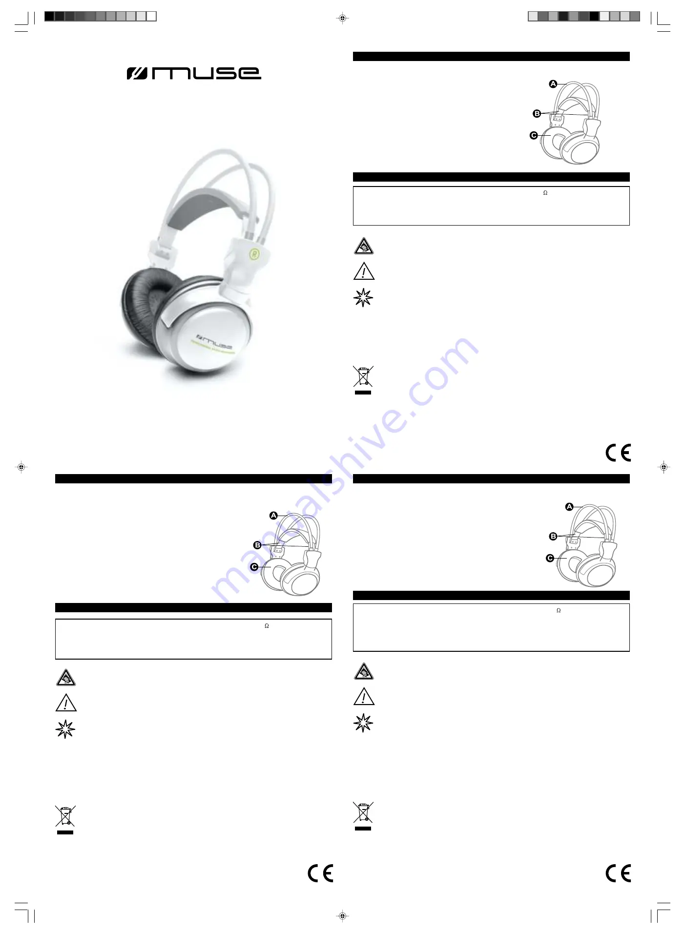 Muse M-250 CFW User Manual Download Page 1