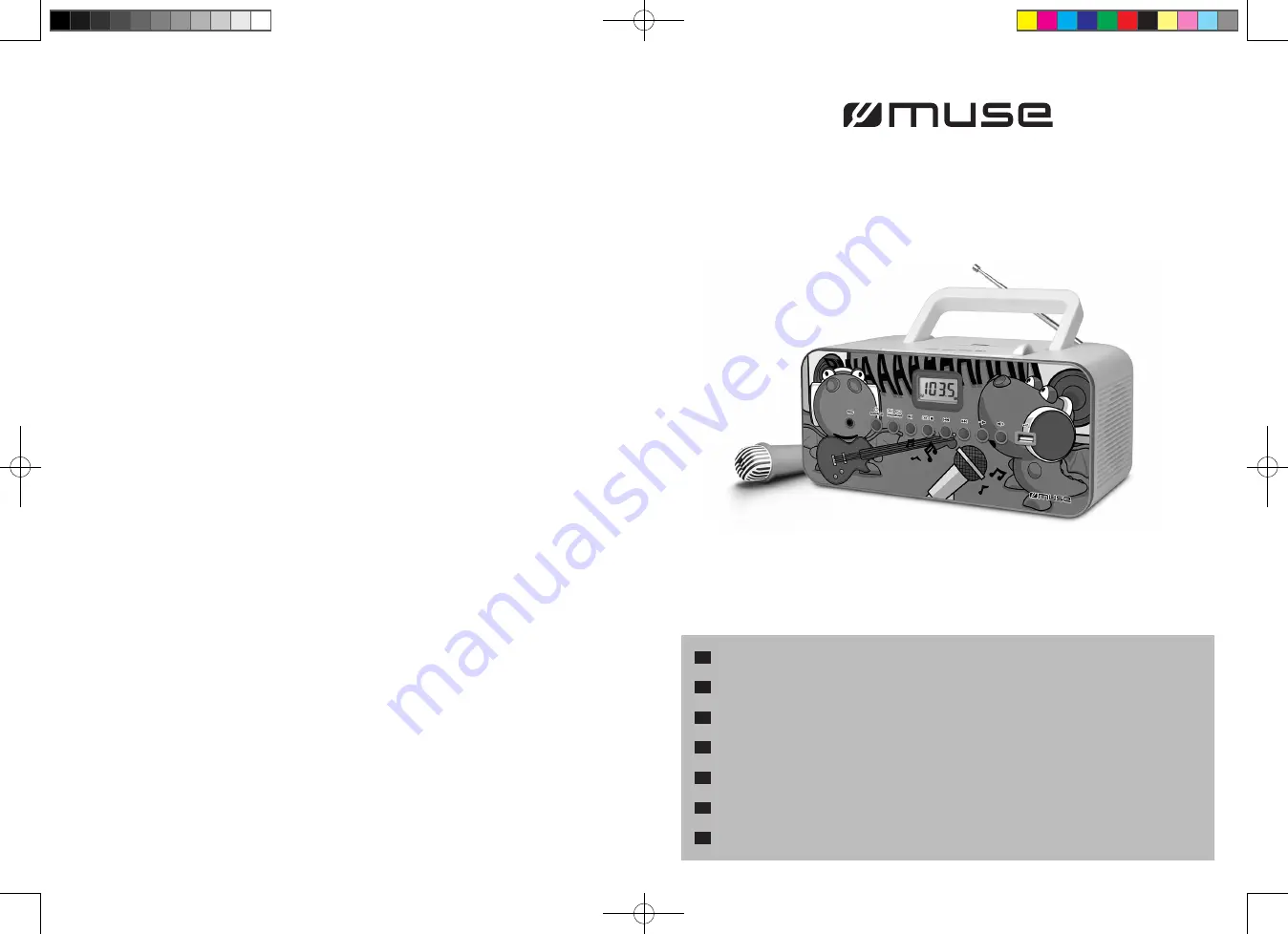 Muse M-29 KDB Скачать руководство пользователя страница 1