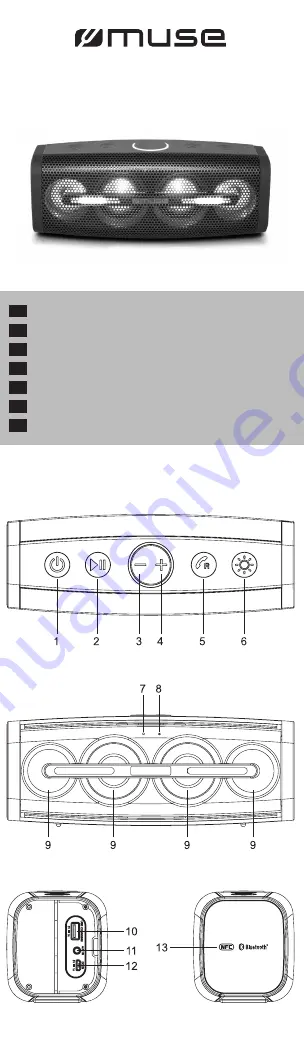 Muse M-830 DJ User Manual Download Page 1