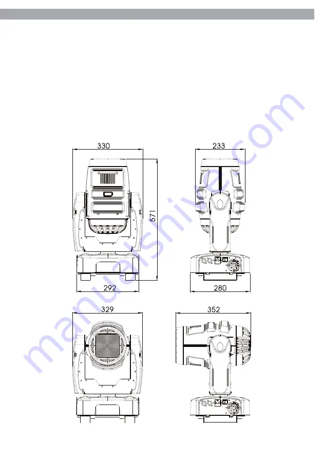 Music & Lights PROLIGHTS CROMOBEAM250 User Manual Download Page 9