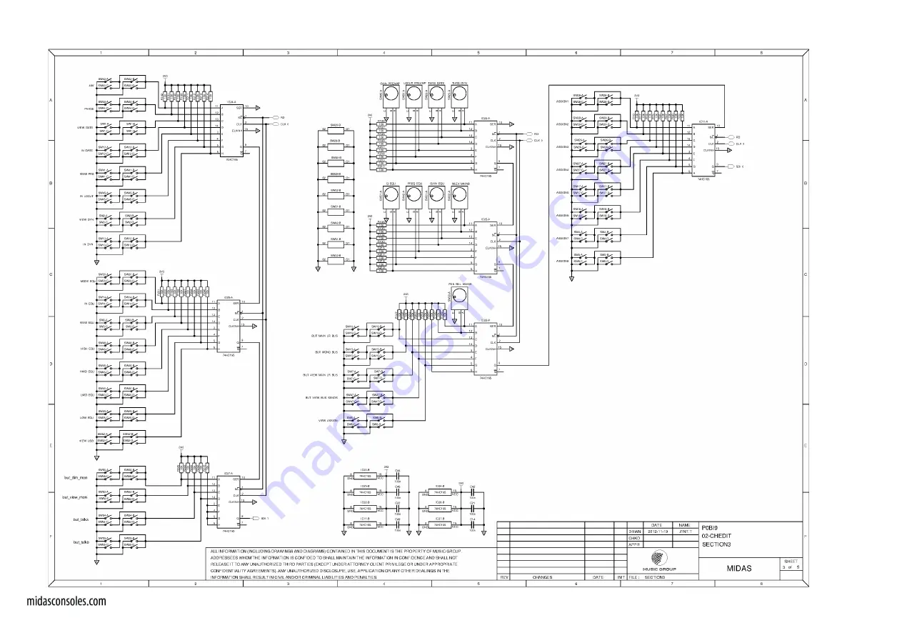 MUSIC Group IP Midas M32R Service Manual Download Page 19