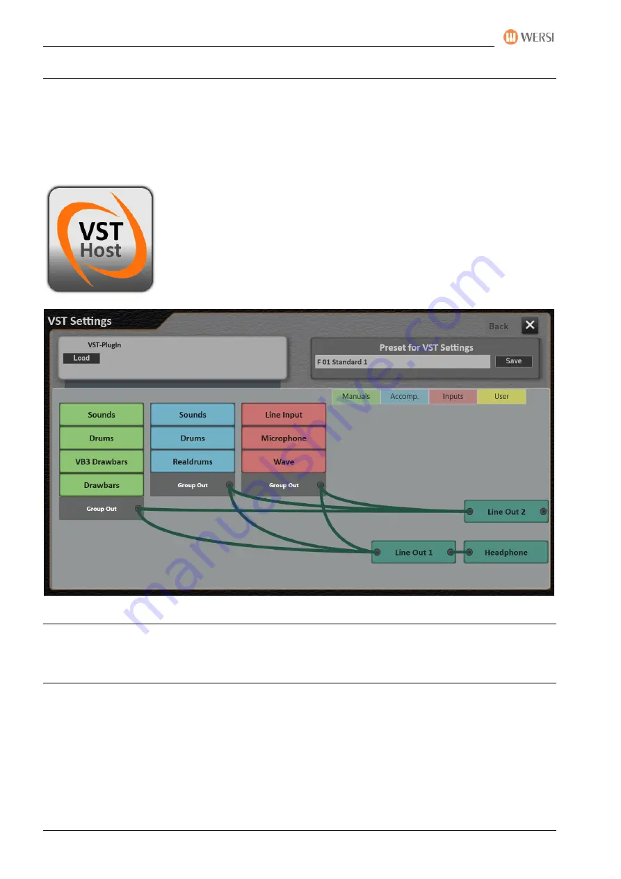 MUSIC STORE professional WERSI SONIC OAX Series Programming Manual Download Page 58