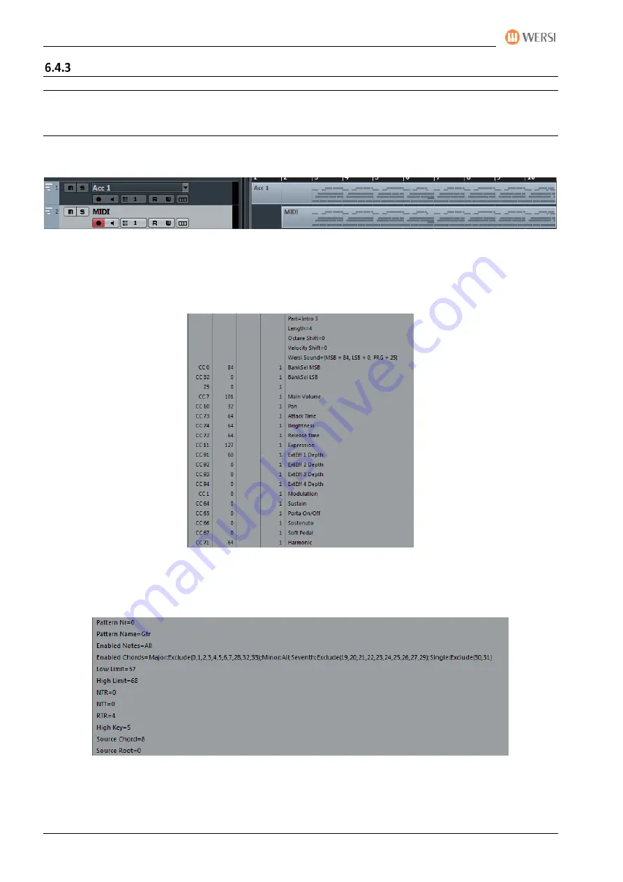 MUSIC STORE professional WERSI SONIC OAX Series Programming Manual Download Page 92