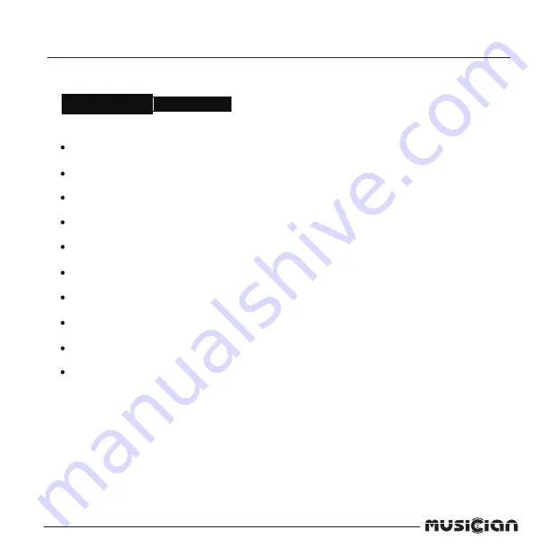 MUSICIAN PHOENIX User Manual Download Page 3