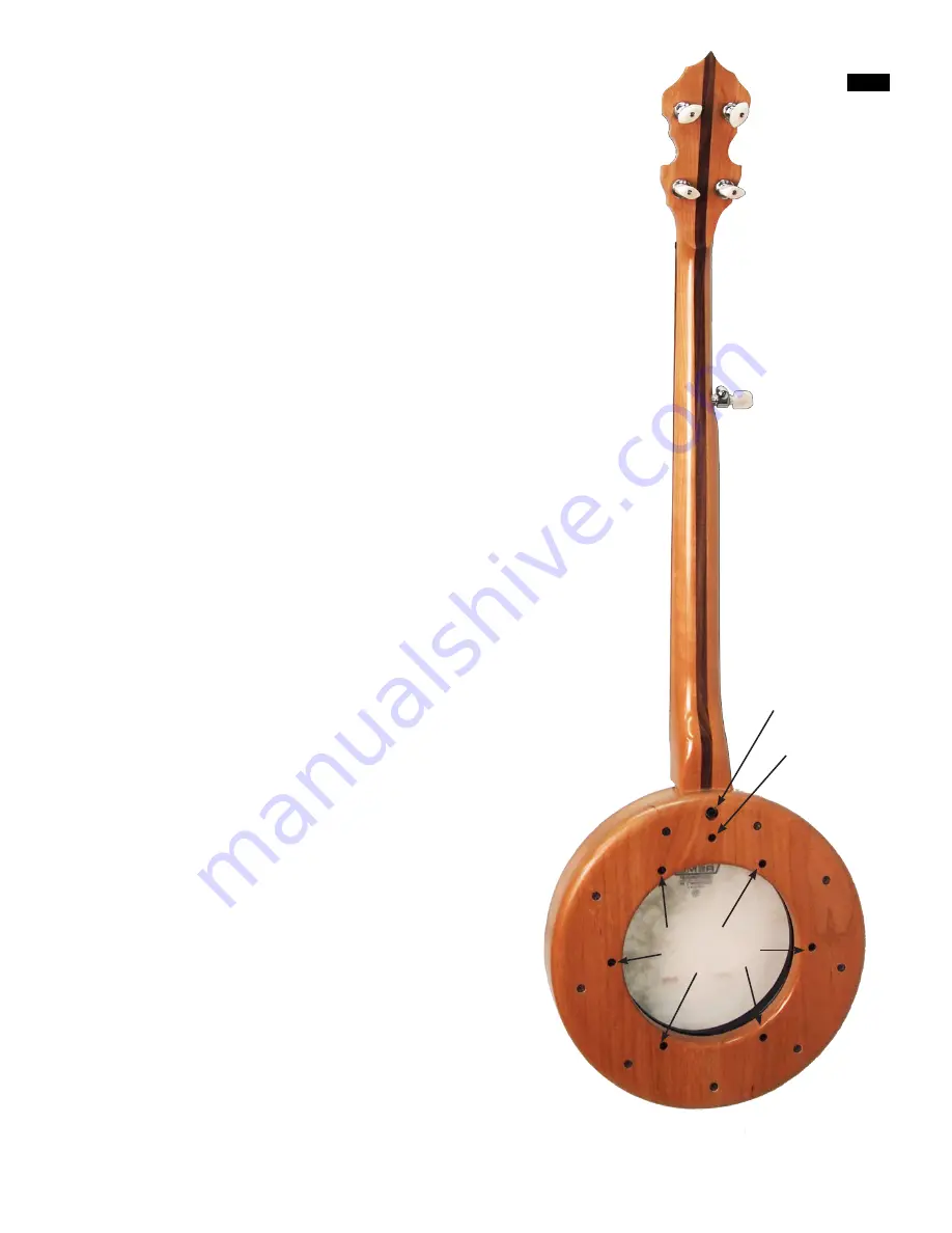 Musicmakers MOUNTAIN BANJO KIT Assembly Instructions Manual Download Page 13