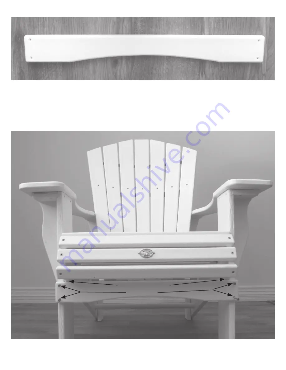 Muskoka Chair CEDAR series Скачать руководство пользователя страница 30