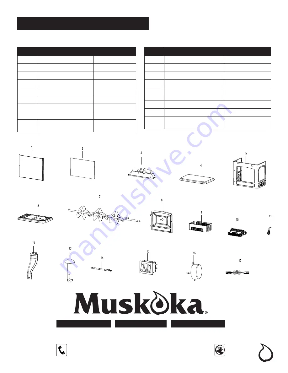 Muskoka ES-217-10 Use And Care Manual Download Page 25