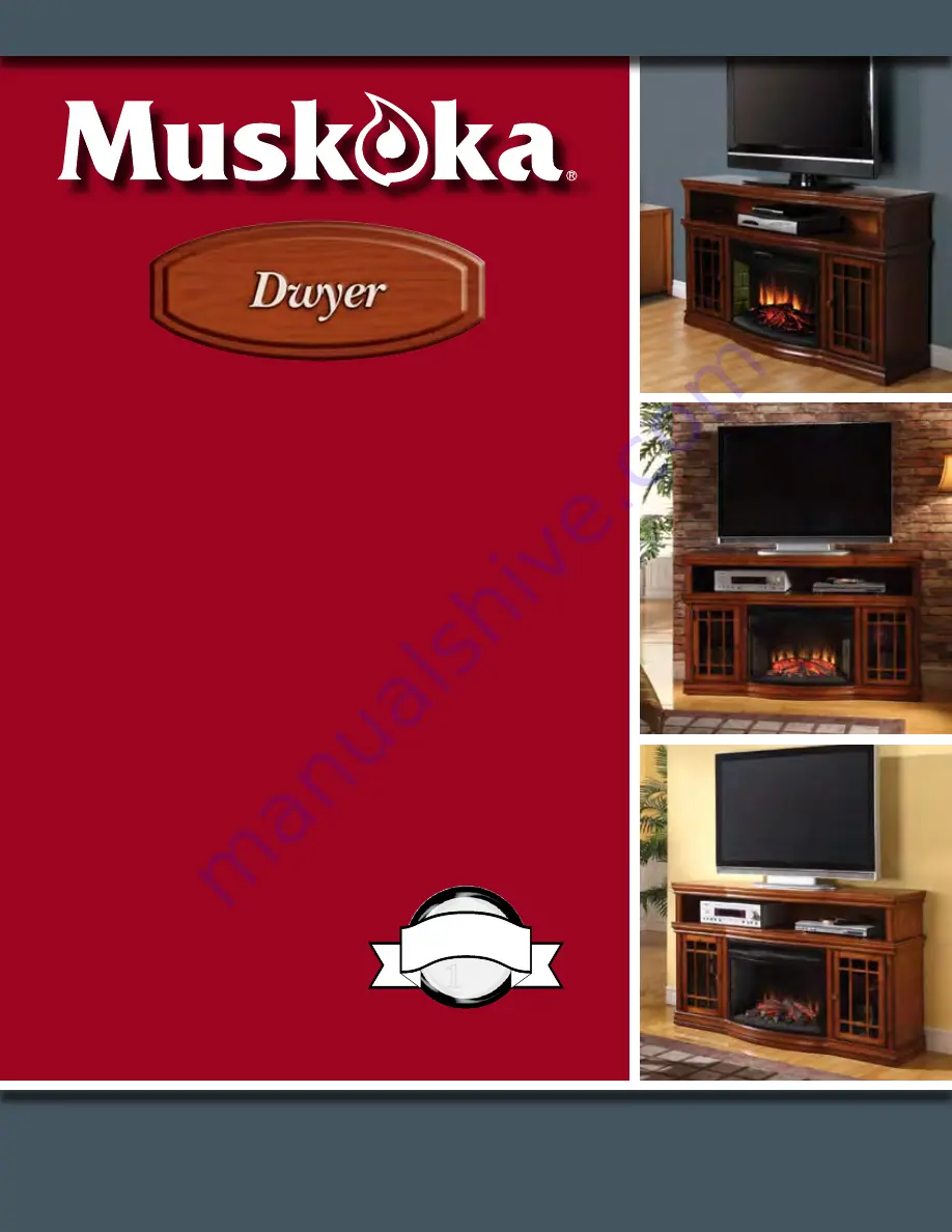 Muskoka MTVSC2513SBP Assembly Instructions Manual Download Page 1