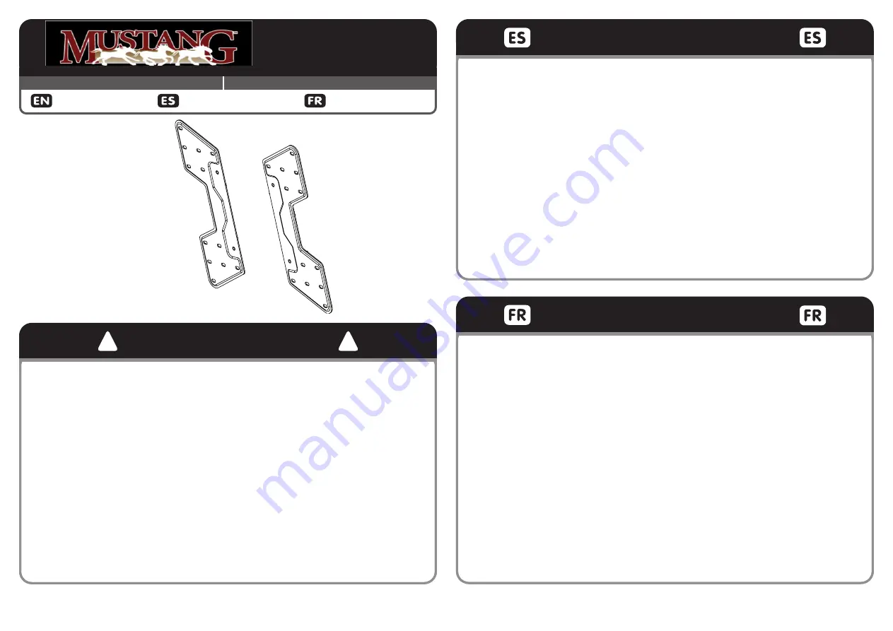 Mustang MPAD-44 Instruction Manual Download Page 1