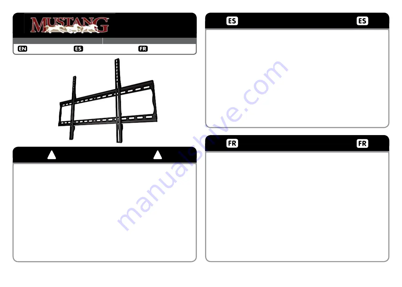 Mustang MPF-X85U Instruction Manual Download Page 1