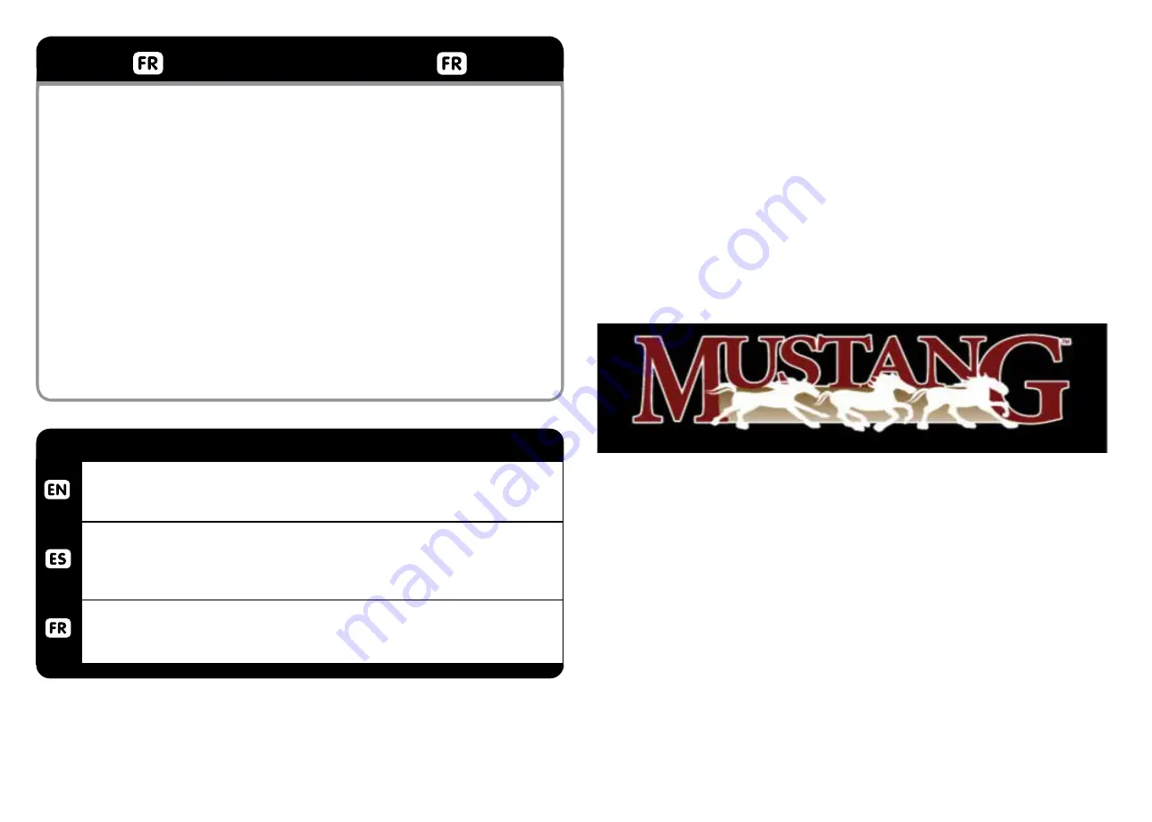 Mustang MPT-M44U Instruction Manual Download Page 8