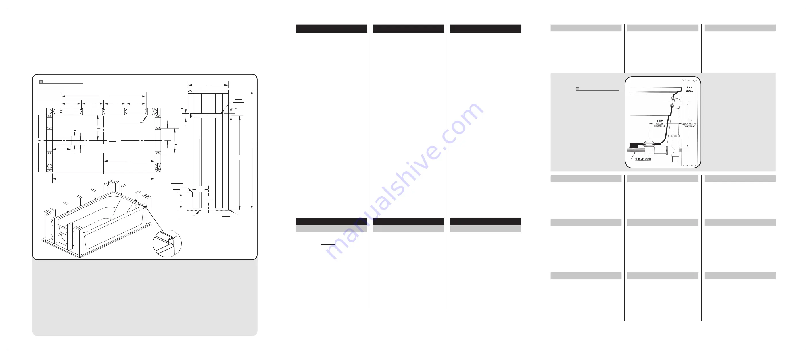 Mustee TOPAZ T6030 Series Installation Instructions Manual Download Page 2