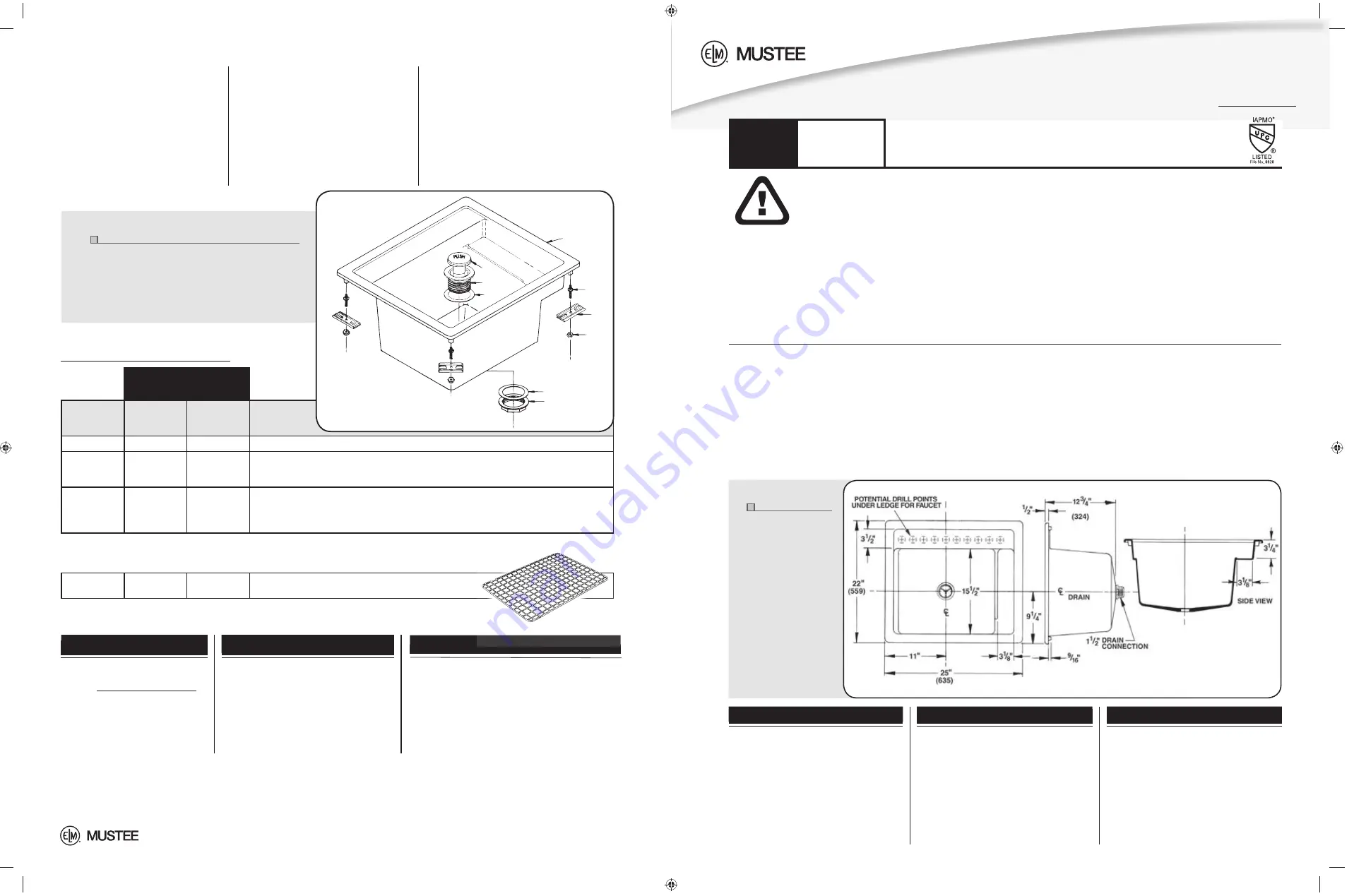 Mustee VECTOR 25 Скачать руководство пользователя страница 4