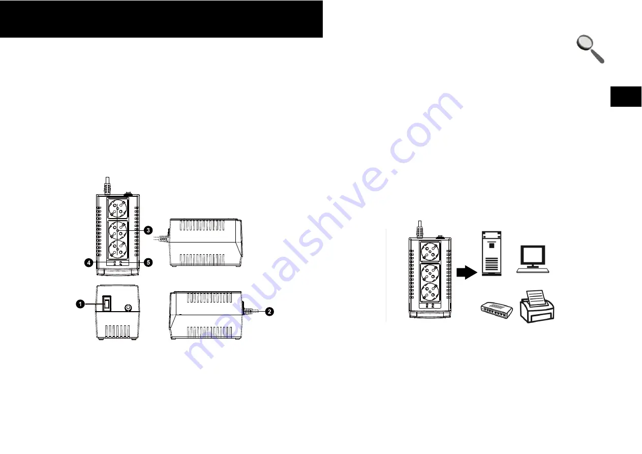 Mustek PM 1000 AVR Schuko Скачать руководство пользователя страница 8