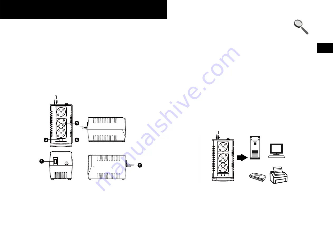 Mustek PM 1000 AVR Schuko User Manual Download Page 35