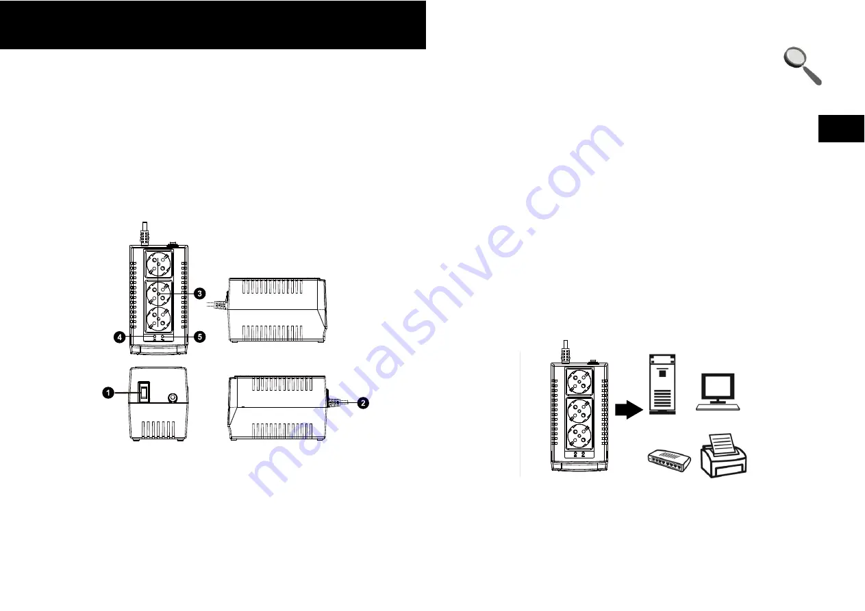 Mustek PM 1000 AVR Schuko User Manual Download Page 38