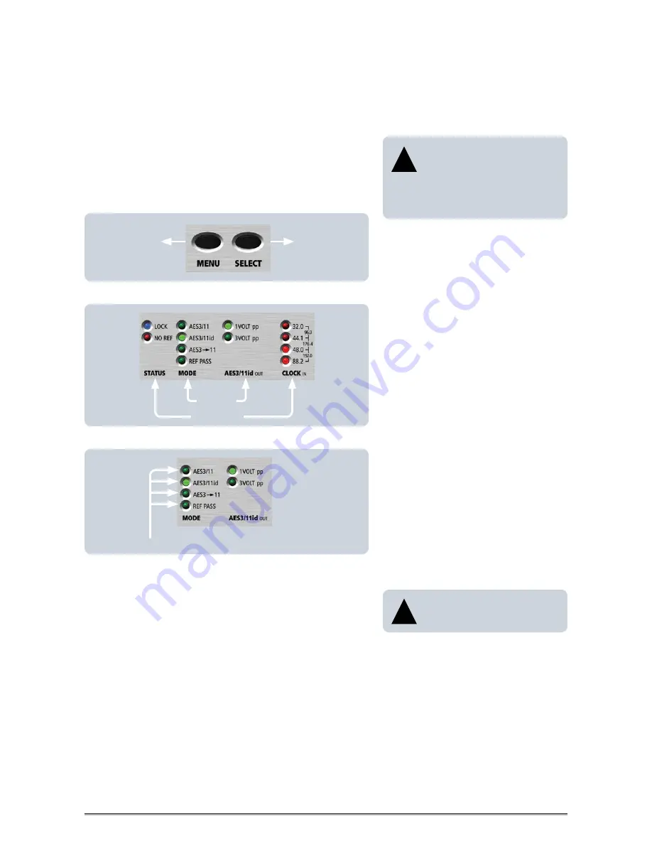 Mutec MC-2 AES11 Operating Manual Download Page 13