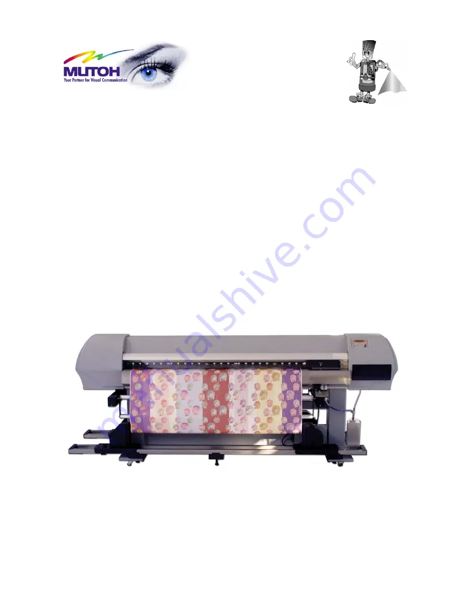 MUTOH DT-Series Operation Instructions Manual Download Page 1