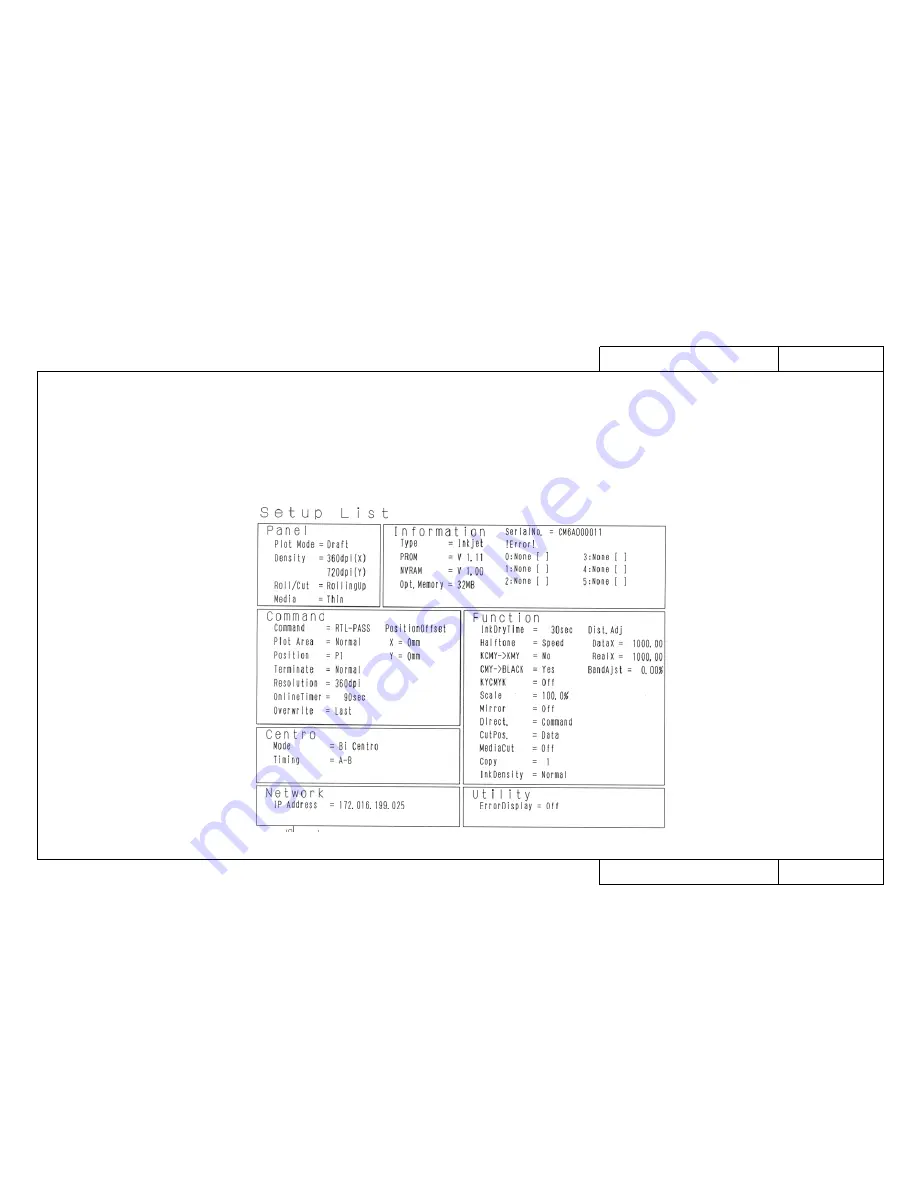 MUTOH Falcon Outdoor 46 Maintenance Manual Download Page 260