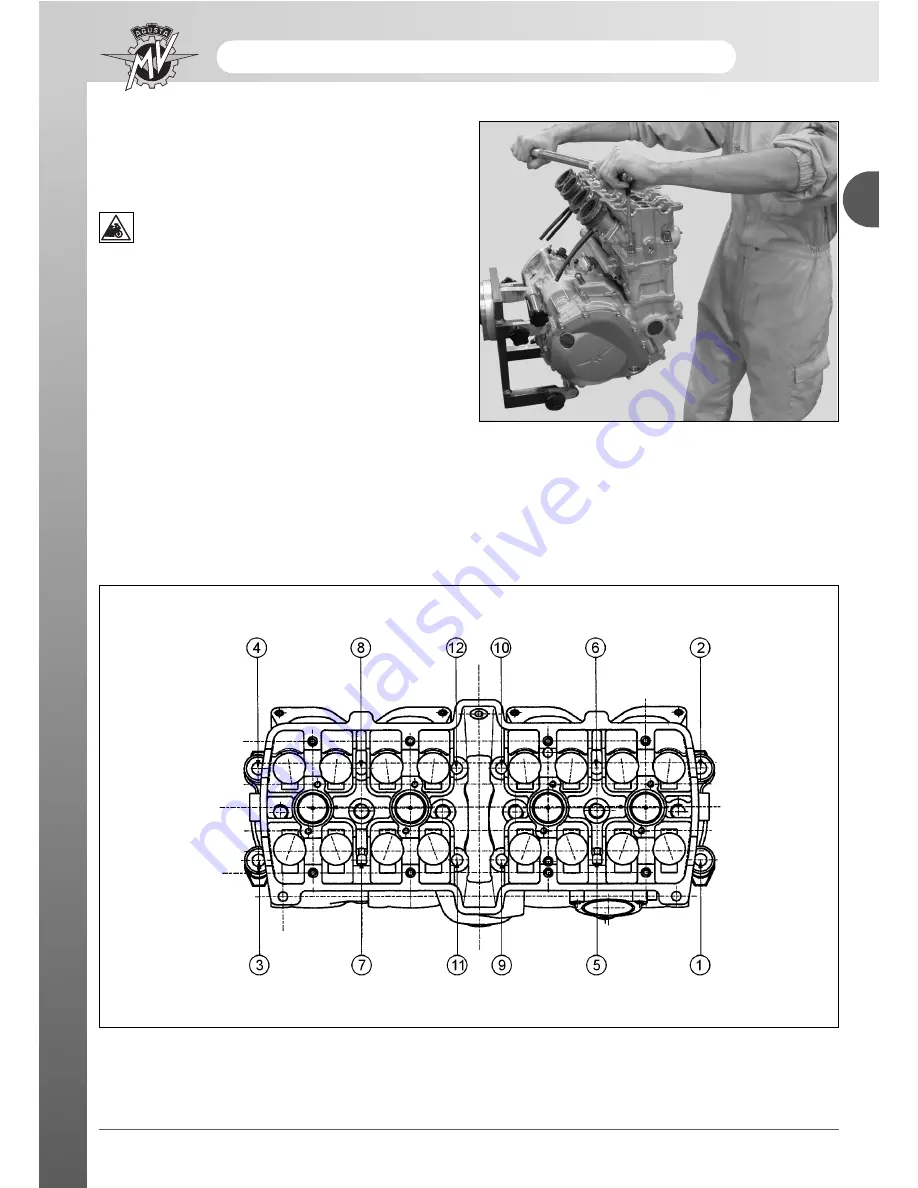 MV Agusta 2008 F4 312RR 1078 Workshop Manual Download Page 39