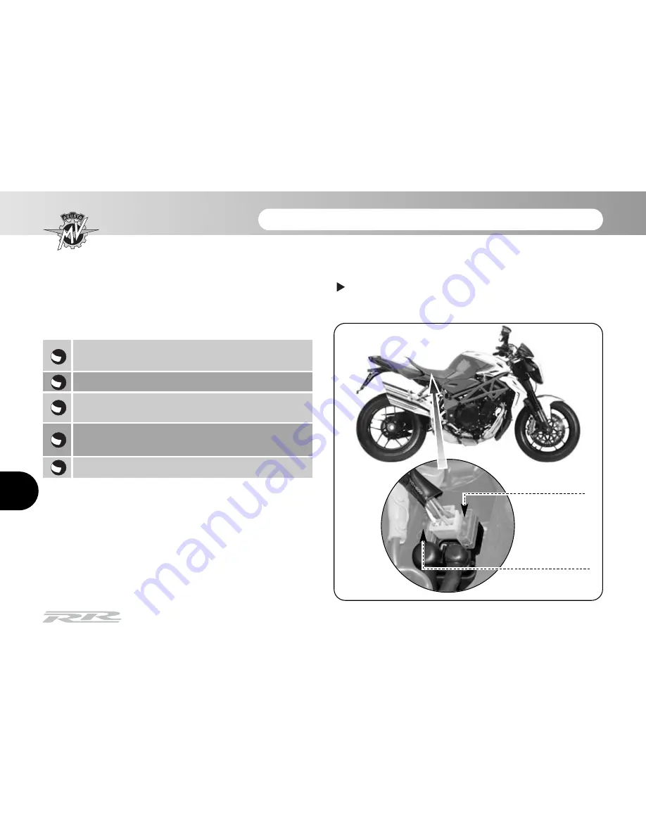 MV Agusta BRUTALE 800 RR Owner'S Manual Download Page 163