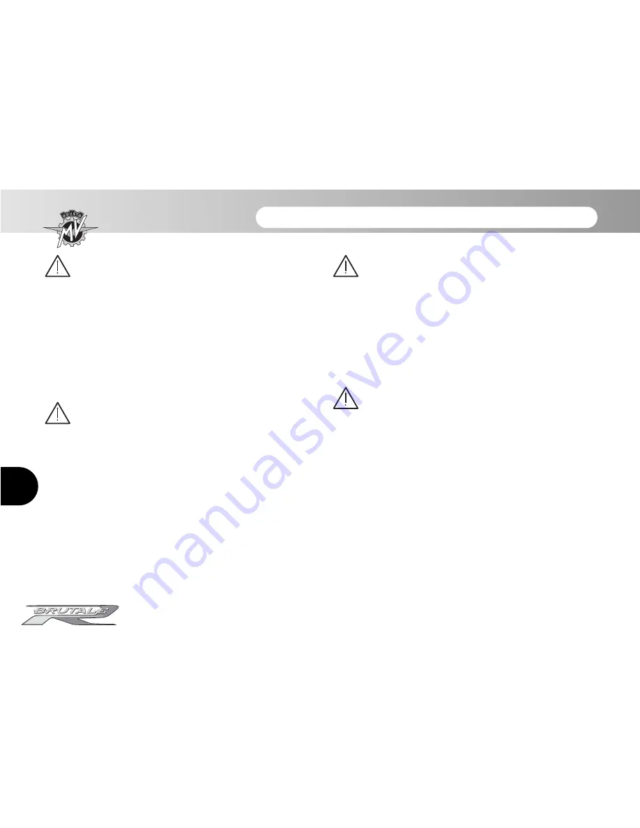 MV Agusta Brutale R Owner'S Manual Download Page 139