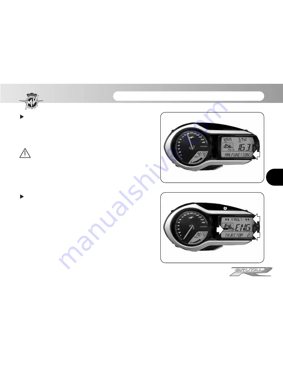 MV Agusta Brutale R Owner'S Manual Download Page 294