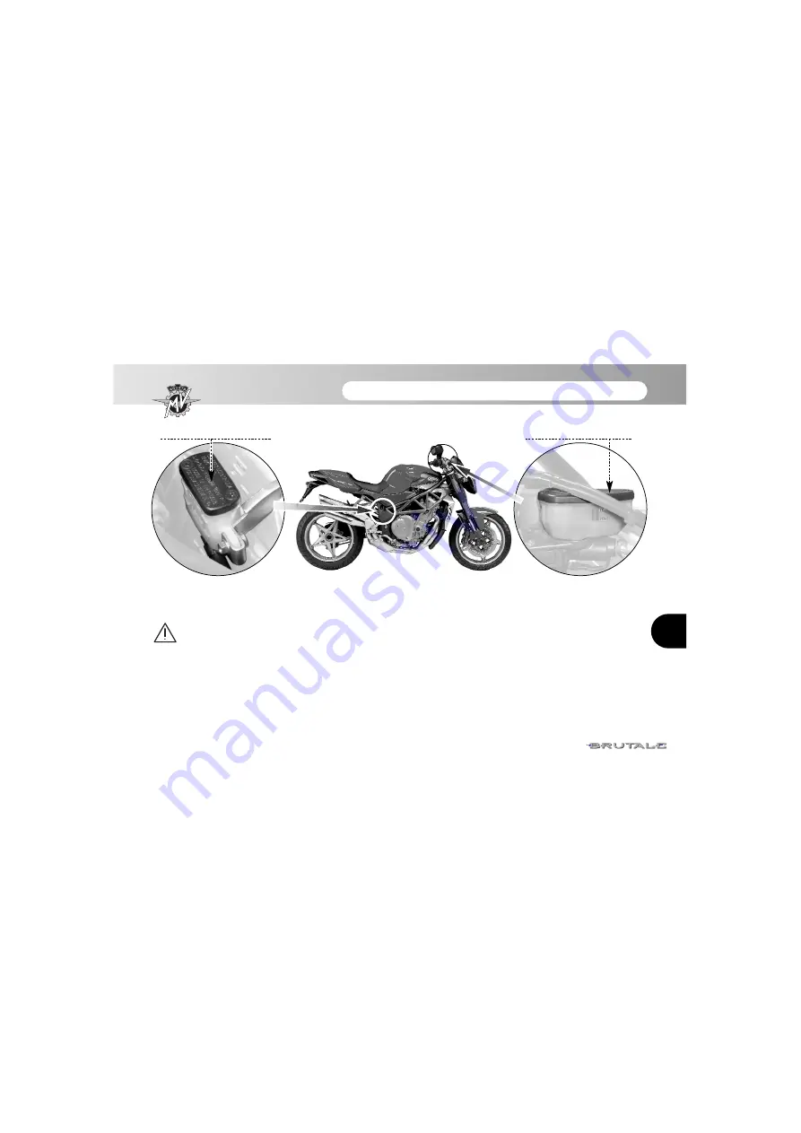 MV Agusta F4 BRUTALE 910 S Use And Maintenance Manual Download Page 115